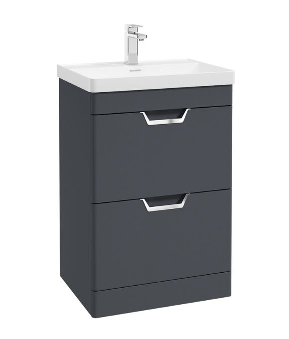 FREYA FLOOR STANDING UNIT MATT NIGHT SKY BLUE