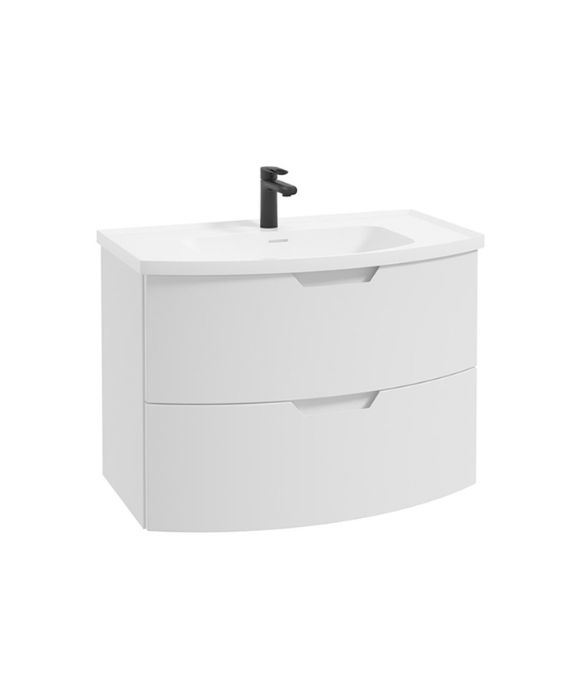 ARC WALL HUNG UNIT MATT WHITE