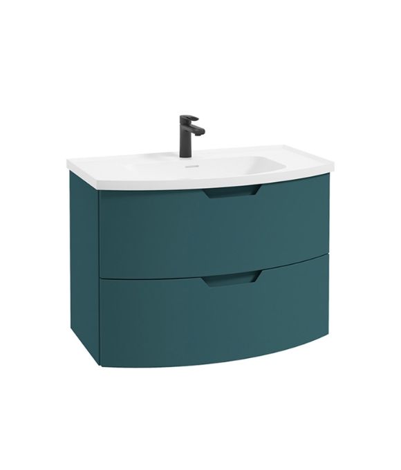 ARC WALL HUNG UNIT MATT OCEAN BLUE