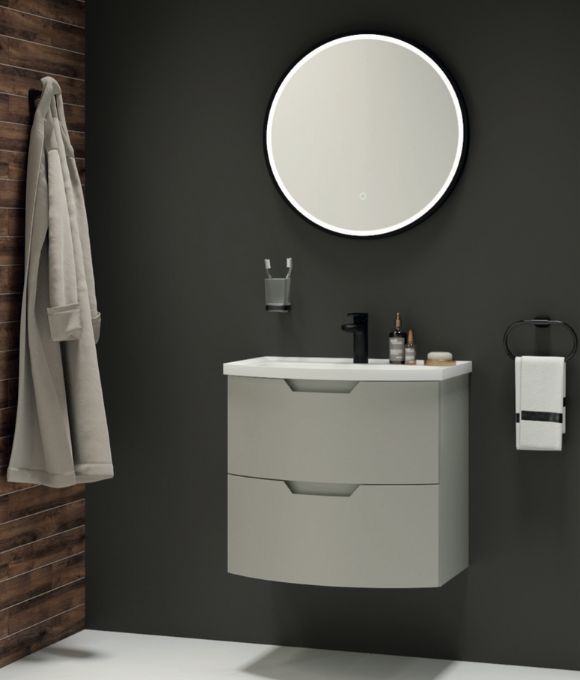 ARC WALL HUNG UNIT MATT ARCTIC GREY