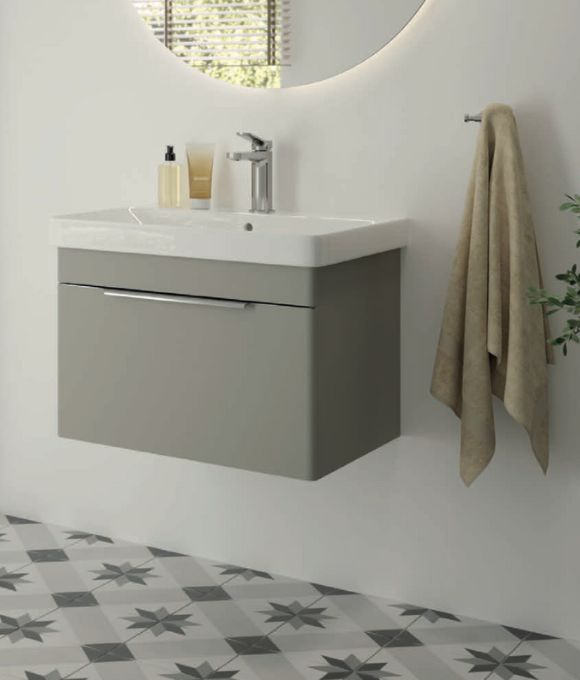 VAGAR WALL HUNG MATT ARCTIC GREY