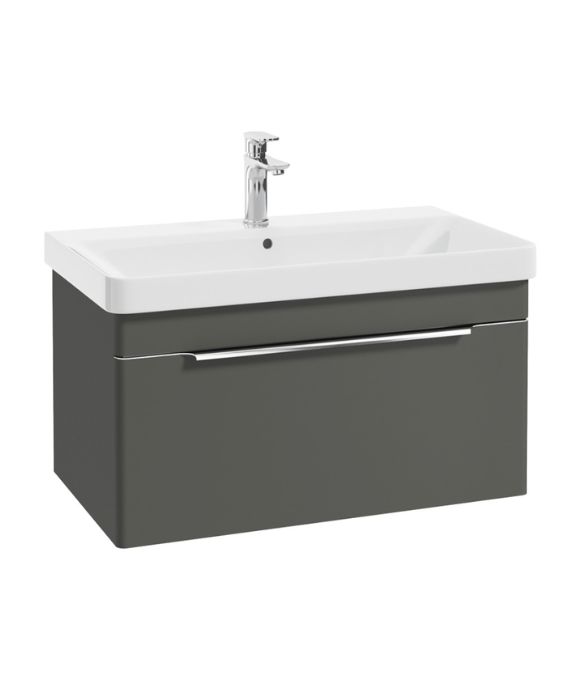 VAGAR WALL HUNG UNIT MATT DOLPHIN GREY