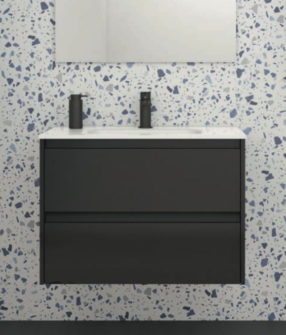 SMART WALL HUNG UNIT GLOSS GREY