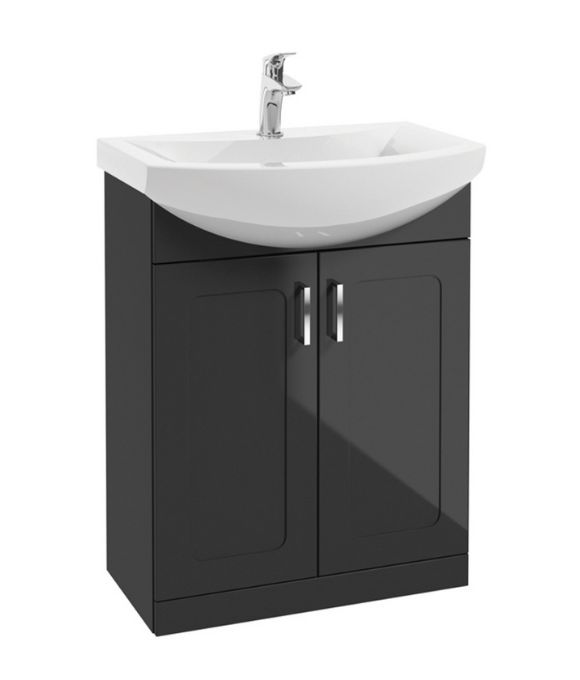 BRISTOL FLOOR STANDING UNIT GRAPHITE