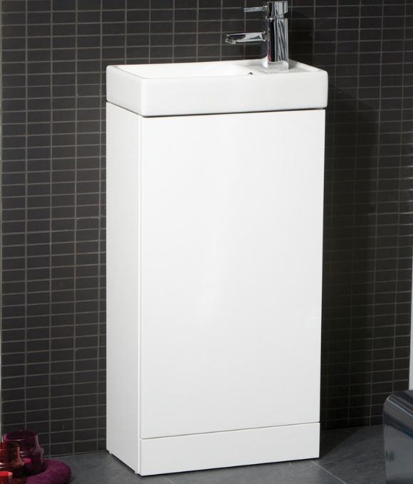 BASLE FLOOR STANDING UNIT GLOSS WHITE