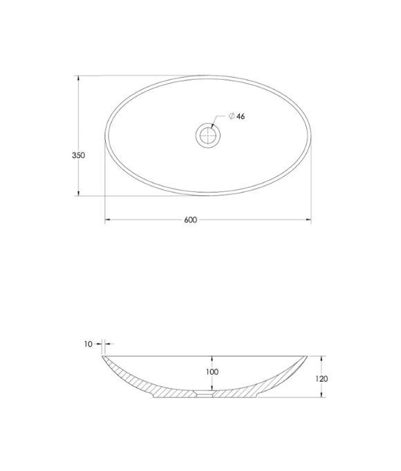 SKAL OVAL BASIN