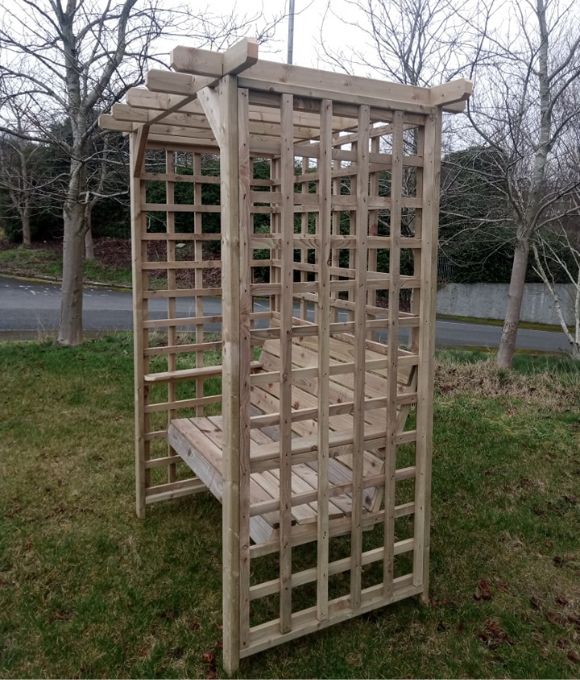 RAPH’S GAZEBO PERGOLA WITH BENCH