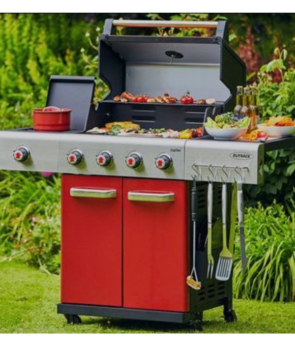 OUTBACK JUPITER 4 BURNER HYBRID BBQ