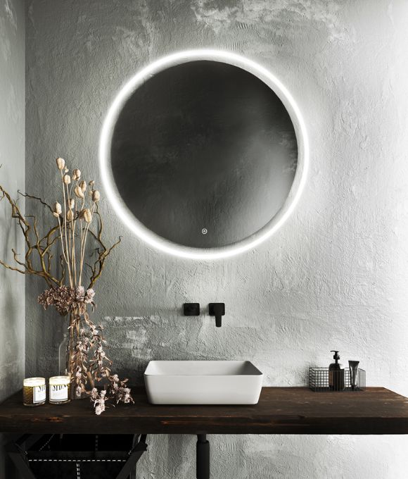 SATURN ROUND MIRROR