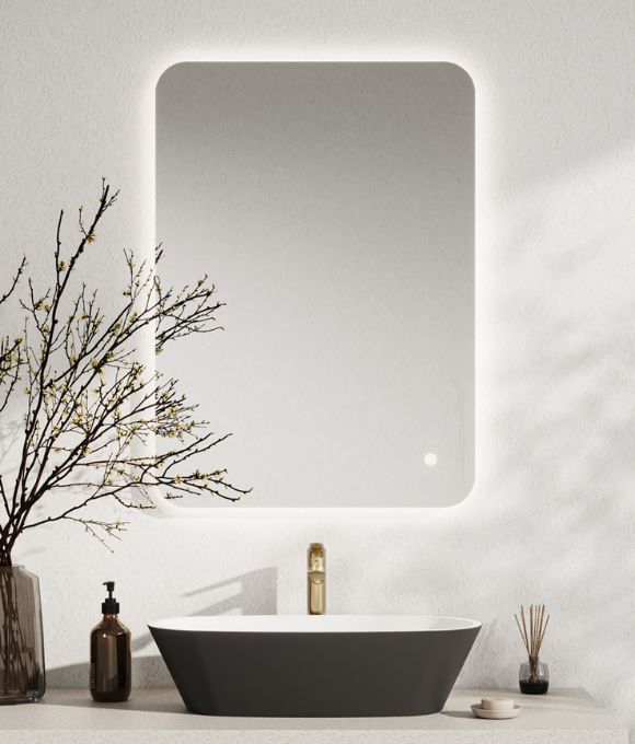 FUSE FRAMELESS RECTANGULAR MIRROR