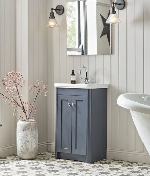 HALCYON FLOOR STANDING UNIT MIDNIGHT GREY