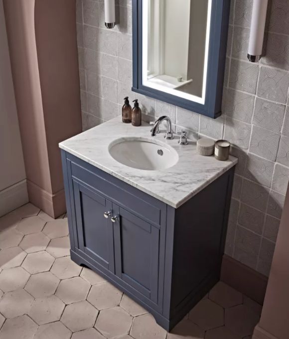 WIDCOMBE 800 FLOOR STANDING UNIT PEWTER