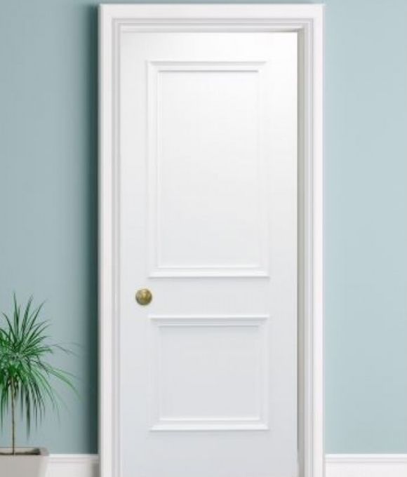 WHITE PRIMED BALMORAL 2 PANEL 40MM