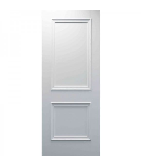 WHITE PRIMED BALMORAL 2 PANEL 40MM