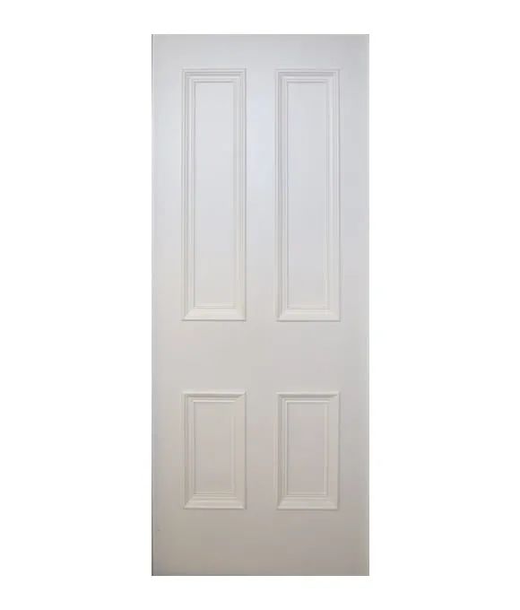 LUXURY WHITE PRIMED BELGRAVIA 4 PANEL 44MM