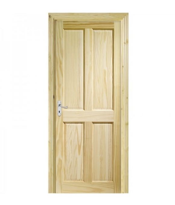 CLEAR PINE COLONIAL 4 PANEL 40MM