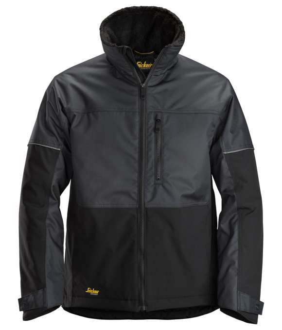 SNICKERS 1148 ALLROUND WORK WINTER JACKET STEEL GREY/BLACK