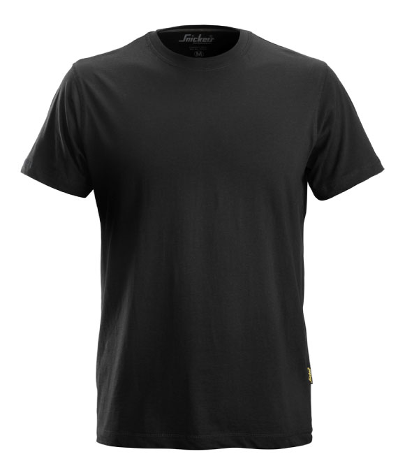 SNICKERS 2502 CLASSIC T-SHIRT BLACK 