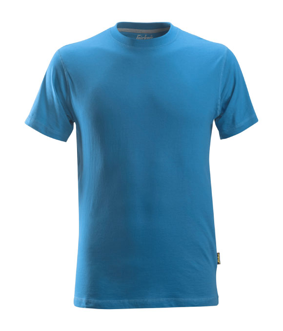 SNICKERS 2502 CLASSIC T-SHIRT OCEAN BLUE