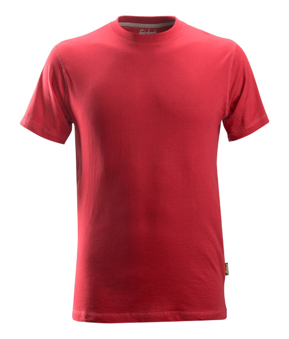 SNICKERS 2502 CLASSIC T-SHIRT CHILLI RED