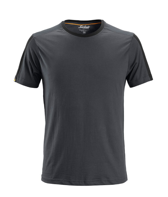 SNICKERS 2518 ALLROUND WORK T-SHIRT STEEL GREY/BLACK