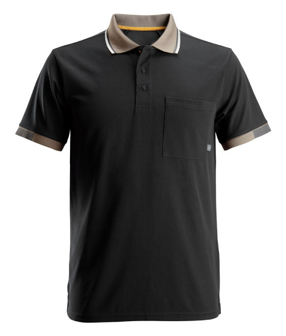 SNICKERS 2724 ALLROUND WORK 37.5 POLO SHIRT BLACK 