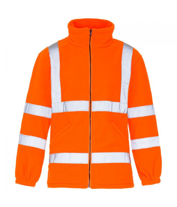 SUPERTOUCH ZIP FLEECE HI VIS ORANGE