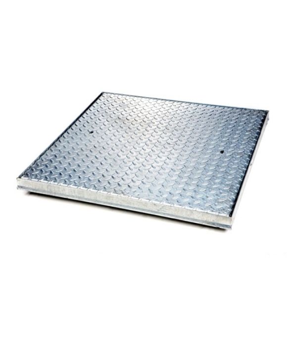 MANHOLE COVER CHECKER PLATE 38 TONNE 750 X 750MM