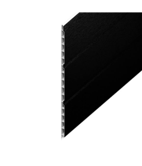 FASCIA SOFFIT 3 PLY BLACK 300MM X 5MT