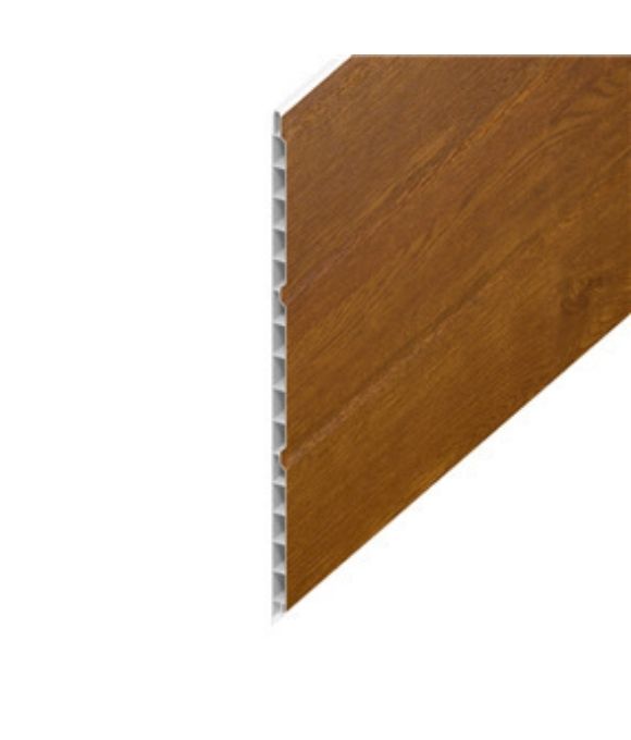 FASCIA SOFFIT 3 PLY GOLDEN OAK 300MM X 5MT