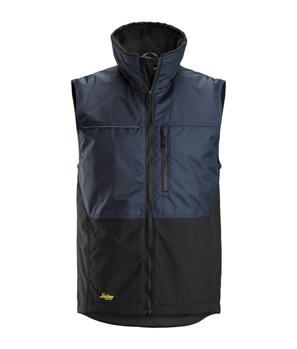 SNICKERS 4548 ALLROUND WORK WINTER VEST NAVY/BLACK