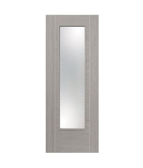 LIGHT GREY LAMINATE 5 LADDER 1 LITE 40MM