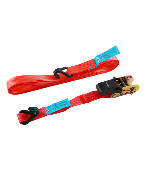 TIMCO RATCHET STRAP J HOOK 35MM X 6M 