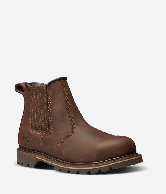 V12 RAWHIDE BROWN SBP DEALER SAFETY BOOT