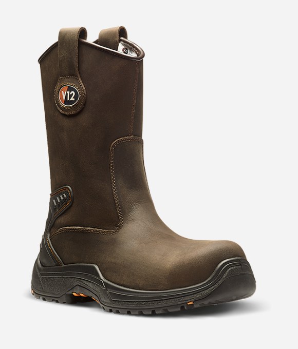 V12 TIGRIS II IGS RIGGER SAFETY BOOT BROWN 