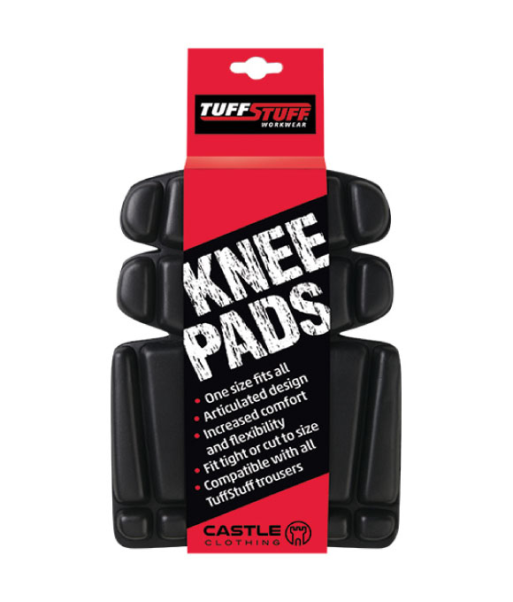 TUFFSTUFF KNEE PADS BLACK 