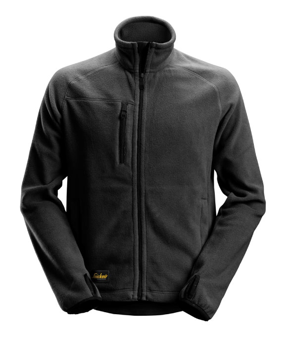 SNICKERS 8022 ALLROUND WORK POLARTEC FLEECE JACKET BLACK