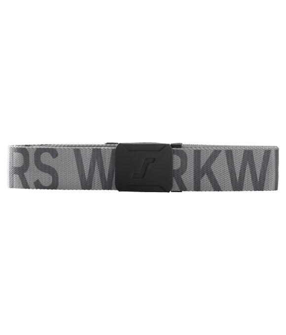 SNICKERS 9004 LOGO BELT GREY/STEEL GREY