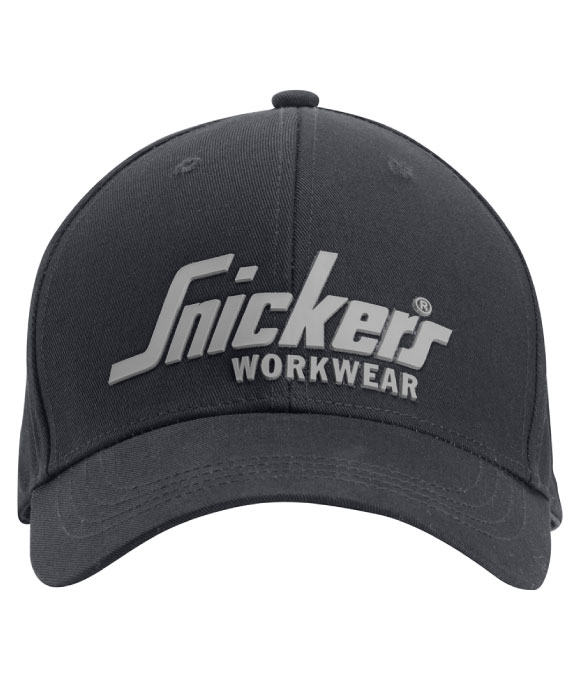 SNICKERS 9041 LOGO CAP BLACK