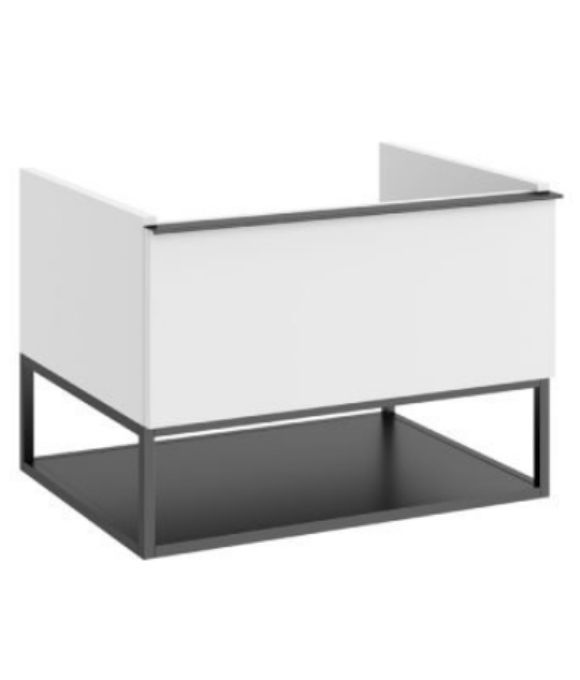 HIB AEON 60 WASH BASIN UNIT GLOSS WHITE 