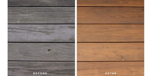 Decking can be restored with some careful attention