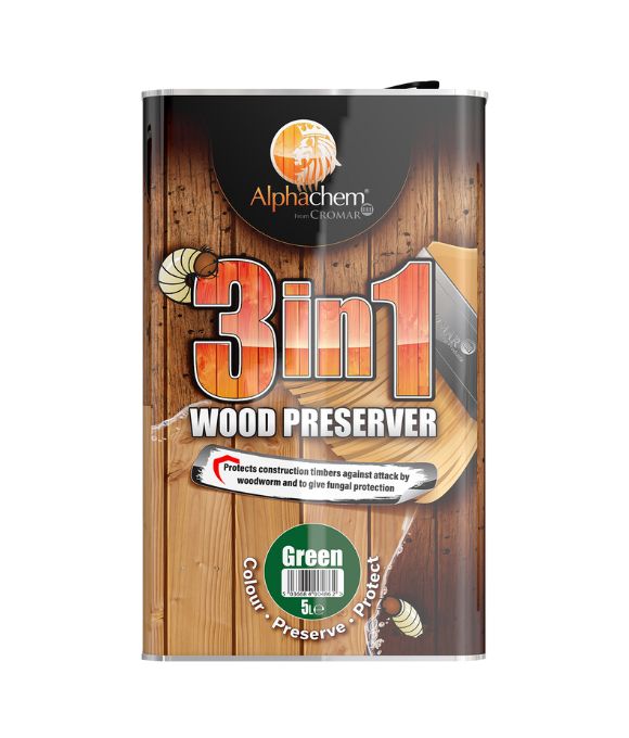 ALPACHEM 3 IN 1 WOOD PRESERVER GREEN
