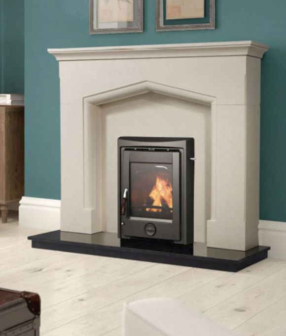 HENLEY APOLLO 7KW INSERT STOVE MATT BLACK