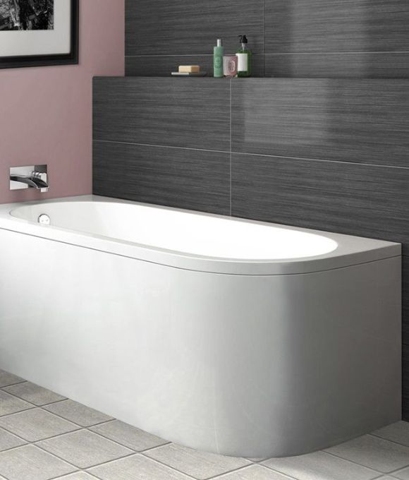 SONAS ARC SINGLE ENDED LEFT HAND BATH