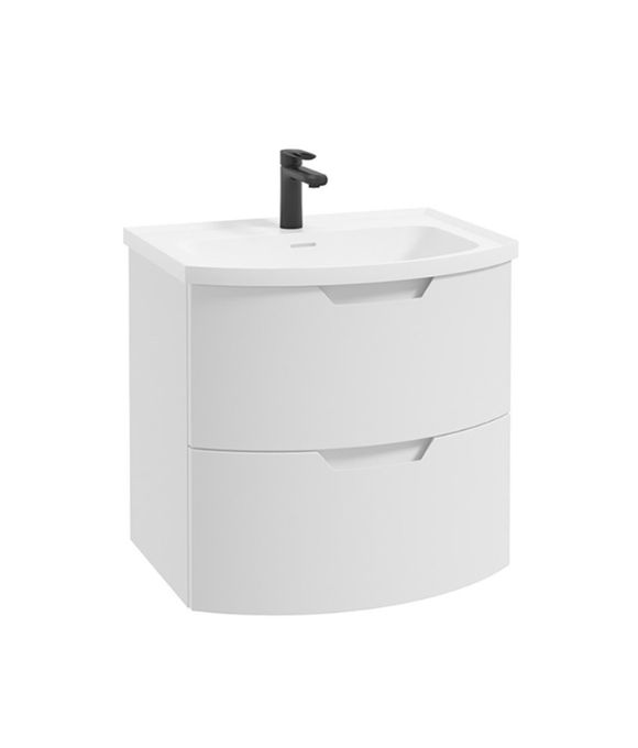 ARC WALL HUNG UNIT MATT WHITE