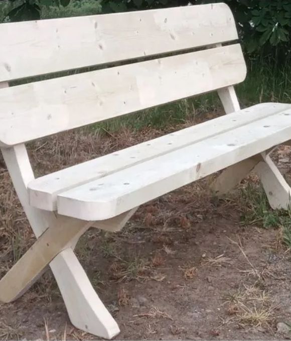 RAPH’S ARMLESS GARDEN BENCH 5FT