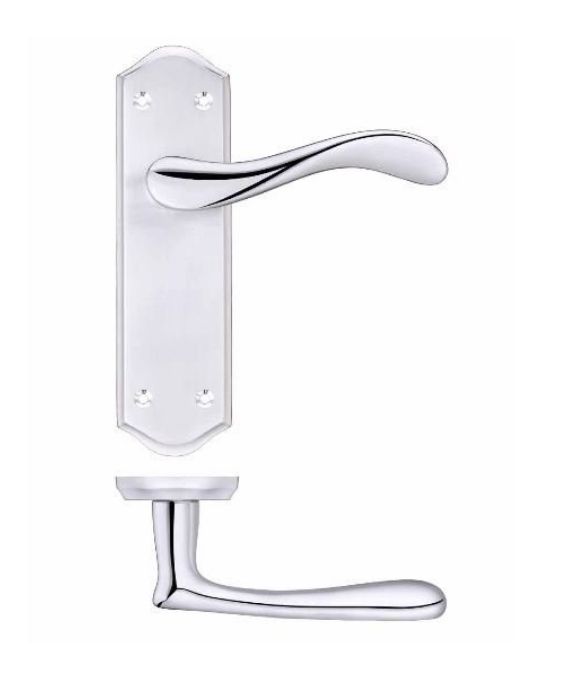 ASTI 2 TONE LEVER ON LATCH PLATE