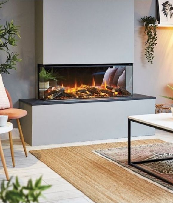 HENLEY ELECTRIC FIRE AURORA 1100MM 2KW