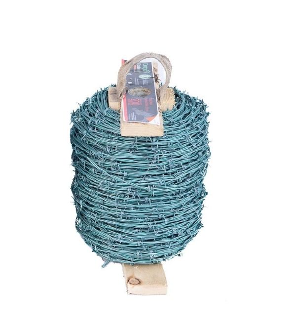 BARBED WIRE ESTATE HEAVY GREEN 200M