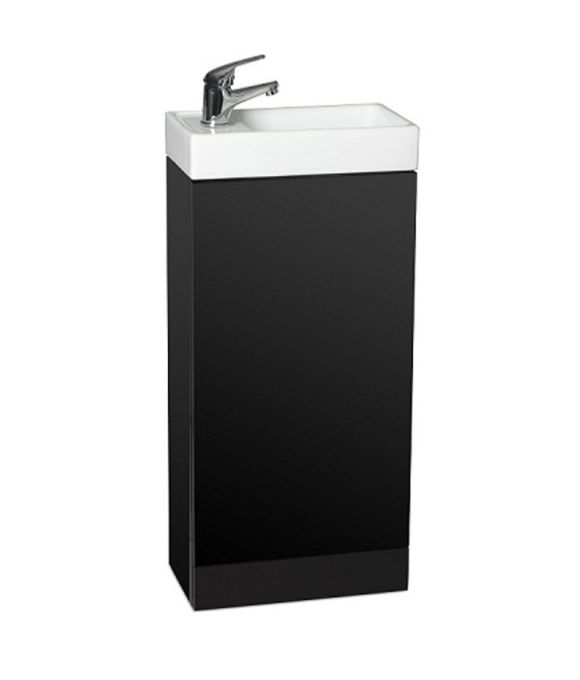 BASLE FLOOR STANDING UNIT GLOSS BLACK
